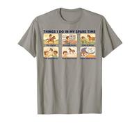 Things I Do in My Spare Time Ride A Horse Funny Horses T-Shirt
