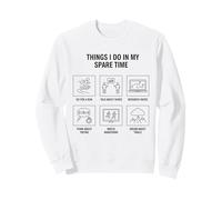 Things I Do in My Spare Time - Running Athusiast Sweatshirt