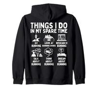 Things I Do in My Spare Time Running Lover Sweat à Capuche