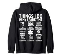 Things I Do in My Spare Time Skateboarding Lover Sweat à Capuche