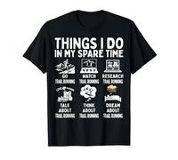 Things I Do in My Spare Time Trail Running T-Shirt