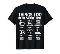Things I Do in My Spare Time Wine Lover T-Shirt