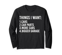Things I Want Cars Parts and Garage Funny Car Guy Manche Longue