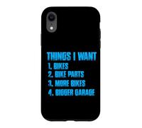 Things I Want Funny VTT Bike Cycling Mountain Bike Coque pour iPhone XR