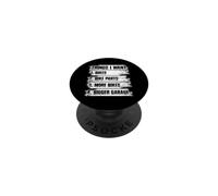 Things I Want Funny VTT Bike Cycling Mountain Bike PopSockets PopGrip Adhésif