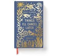 Things Ill Cancel Later Undated Mini Planner by Galison Galison (Auteur)