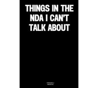 Things in the NDA I can't talk about: The Notebook