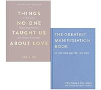Things No One Taught Us About Love & The Greatest Manifestation Book By Vex King 2 Books Collection Set