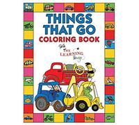 Things That Go Coloring Book With The Learning Bugs