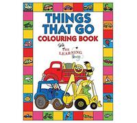Things That Go Colouring Book With The Learning Bugs