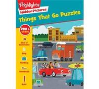 Things That Go Sticker Puzzles: Transportation Activity Book of Cars, Trucks, Planes and More, Hidden Pictures Puzzles with 280 Stickers for Kids 3 and Up
