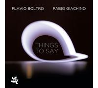 Things To Say CD