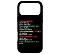 Things We Did Built This City Shot The Sheriff Start Christmas Coque pour iPhone 17 Pro Max