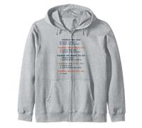 Things We Did - Chanson Classique Humoristique - Motif Paroles Sweat à Capuche