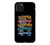 Things We Did Sarcastic Music Checklist Paroles de Chanson Classique Coque pour iPhone 11 Pro Max