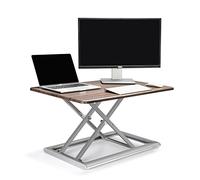 Thingyclub® Standing Desk convertisseur réglable en Hauteur Assis au Support Compatible avec Ordinateur et Moniteur, 765 x 51 mm en Surface, 55~430 mm réglable en Hauteur, Charge jusqu'à 11.3 kg