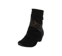 Think! Aida 0020 Bottines avec doublure en cuir pour femme Noir/combi Taille 42,5 EU, Noir Combi 0020, 42.5 EU