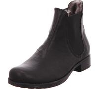 Think! Femme Pensez-Vous Peau d'agneau tannée sans Chrome Bottines Chelsea, 0000, Noir, 39 EU