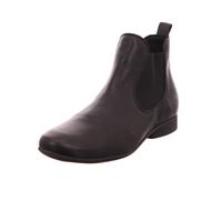 Think bottine bottine cuir/textile