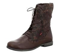 Think! Bottines Agrat sans chrome tannées durables pour femme, 3020 Espresso Combi, 39 EU
