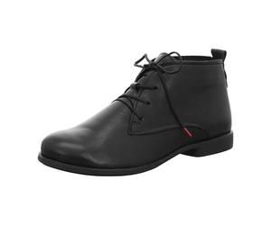 Think! Damen AGRAT chromfrei gegerbte Leder Stiefelette 3-000082, SCHWARZ 0000, 38