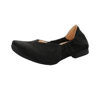 Think! Damen GAUDI chromfrei gegerbte nachhaltige Halbschuhe, SCHWARZ 0000