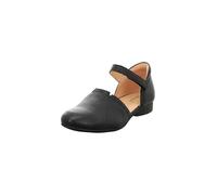 Think! Damen GUAD2 chromfrei gegerbte nachhaltige Halbschuhe, Schwarz 0000