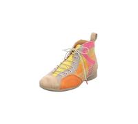 Think! Damen GUAD2 chromfrei gegerbte nachhaltige Stiefelette, FUXIA/KOMBI 9090