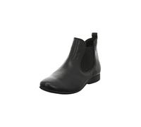 Think! Damen GUAD2 chromfrei gegerbte nachhaltige Stiefelette, SCHWARZ 0000