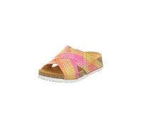Think! Damen KOAK chromfrei gegerbte nachhaltige Pantolette, Fuxia 9170