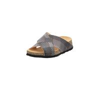 Think! Damen KOAK chromfrei gegerbte nachhaltige Pantolette, Schwarz 9190