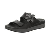 Think! Damen Meggie chromfrei gegerbte nachhaltige Pantolette, Schwarz/Kombi 0000