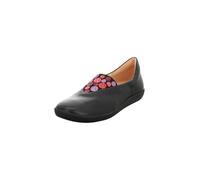 Think! Damen Nature chromfrei gegerbte nachhaltige Halbschuhe, Schwarz/Kombi 0010