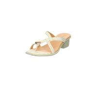 Think! Damen VIVI chromfrei gegerbte nachhaltige Sandale, IVORY GOLD/KOMBI 1000