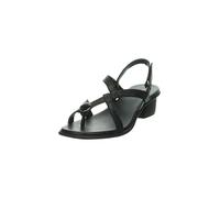 Think! Damen VIVI chromfrei gegerbte nachhaltige Sandale, SCHWARZ 0000