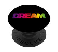 Think & Dream Big, Dream & Keep Dreaming Motivational Quotes PopSockets PopGrip Adhésif