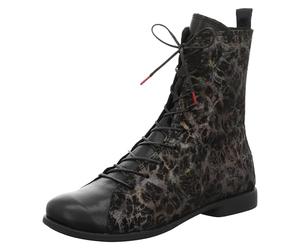 Think! Femme Agrate Botte de Neige, Noir Combi 0000, 42.5 EU Étroit