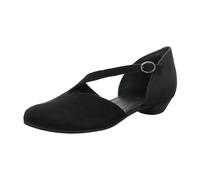 Think! Femme Grace Durable Ballerines, Noir Combi 0010, 39 EU