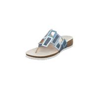 Think! Femme Julia Damen Lederfutter Mule, Denim Combi 8000, 43 EU