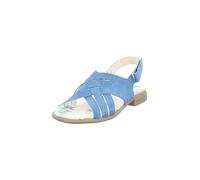 Think! Femme Kamaa Lederfutter Sandale, Azuro 8010, 42 EU