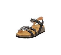 Think! Femme Koak Damen Lederfutter Sandale, Noir Combi 0030, 36 EU