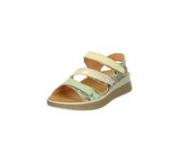 Think! Femme Meggie Lederfutter Sandale, Green Kombi 9070, 42 EU