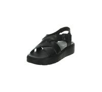 Think! Femme Sing Light Lederfutter Sandale, Noir 0000, 37 EU