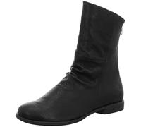 Think! Bottines Agrat sans chrome tannées durables pour femme, 0010 - Couleur : noir, 38.5 EU
