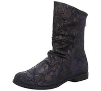 Think! Femme Tannage Durable sans Chrome Bottine, Bleu Marine 8000, 39.5 EU