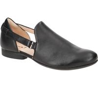 Think GUAD Chaussures dames - mocassins confortables - chaussures basses noires élégantes NEU