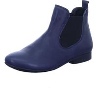 Think GUAD Dames Bottines - Bottines élégantes bleues Elégantes NEU