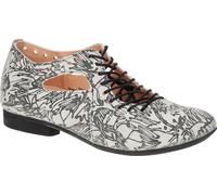 Think GUAD2 Chaussures à lacets pour femmes - Chaussures basses élégantes grises NEU
