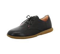 Think! Herren HAUKI chromfrei gegerbte nachhaltige Halbschuhe, SCHWARZ 0000