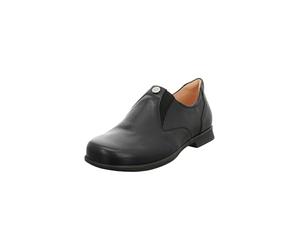 Think! Herren PENSA chromfrei gegerbte nachhaltige Halbschuhe, SCHWARZ 0000